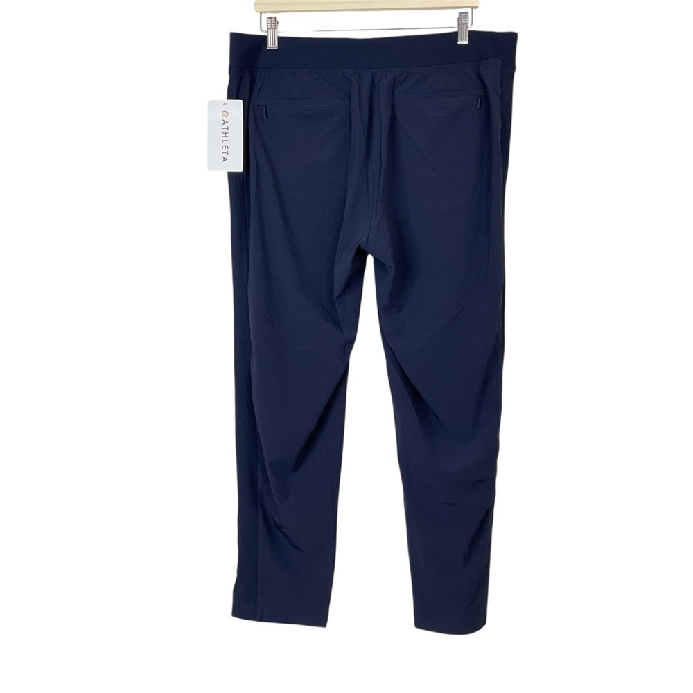 Athleta Brooklyn Ankle Pants In Navy Size 16 - Picture 3 of 6